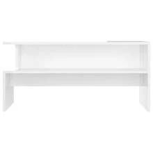 VidaXL Coffee Table High Gloss White 90x55x42.5 Cm Wood - White - View 3