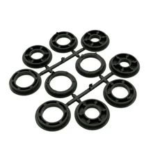 8" Wire Wheel Grinder Bench Grinding Grinder Wire Brush Fine With Reducers - one-size - View 8