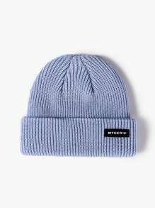 1 件纯色户外防风保暖护耳帽简约滑雪帽 - 彩色 - 查看 8