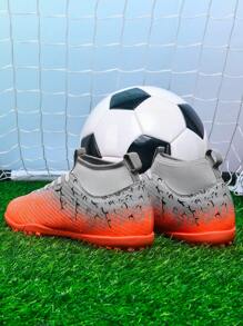 1 Pair Football/Soccer Cleats For Adults, Students, Youth, Unisex, Non-Slip & Durable, Suitable For Outdoor Playing, Training On Natural Grass, Soft Ground, Artificial Grass, Lace-Up, High-Performance, Lightweight, Olive Green