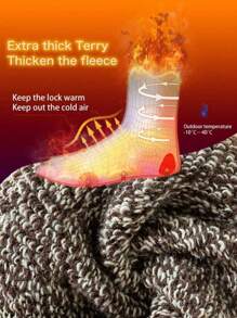 5pcs/1 Upgraded Set Thick, Warm, Breathable & Odor-Resistant Crew Socks For Men & Women, Comfortable For Daily Life, Sports & Extreme Cold Weather