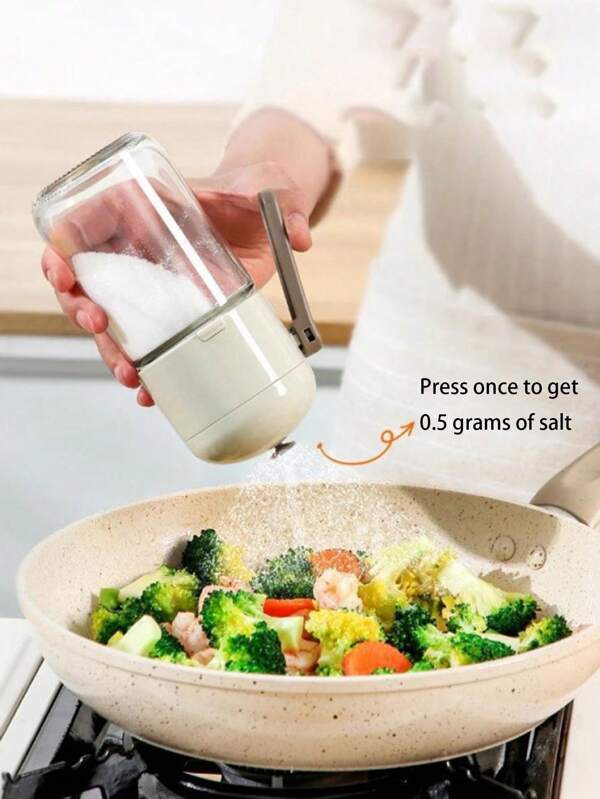 1pc Seasoning Box Set, Household Combination Kitchen Storage Box, Jars, Seasoning Bottles, MSG & Salt Containers