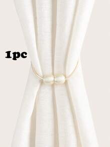 1 cái/2 cái/4 cái Dây buộc rèm cửa hình tròn tối giản từ tính, nhiều màu sắc và kích cỡ, thích hợp để cố định rèm cửa - Kiểu dây lúa mì - Xem 14
