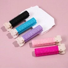 New 2-In-1 Volumizing Hair Root Clipper And Heatless Curler For Messy Bangs And Curly Hair - Multicolor - View 2