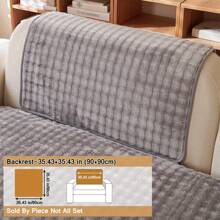 1 件简约蓬松沙发垫套，防滑四季沙发保护套，宠物友好型 - 彩色 - 查看 28