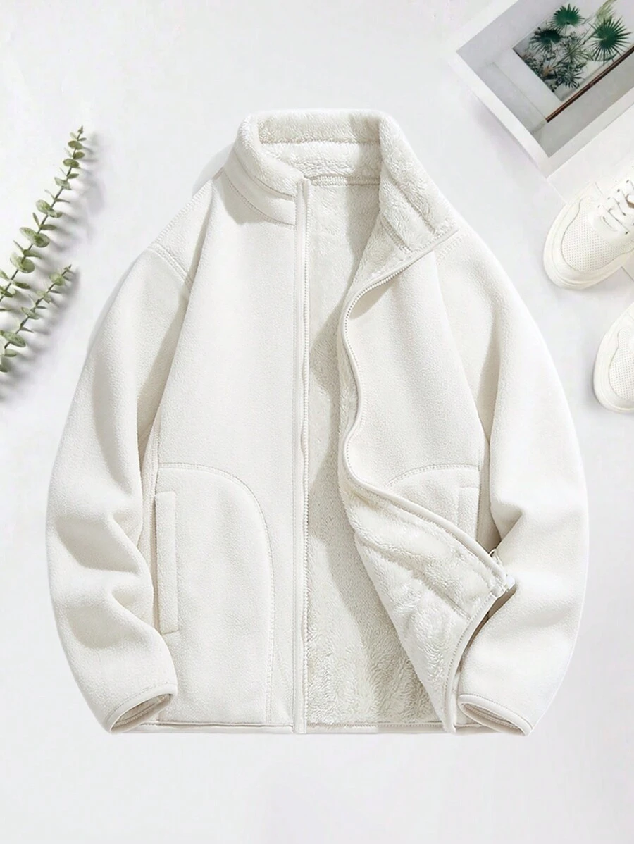 Damen vielseitige, umkehrbare Fleecejacke für den Outdoor-Bereich