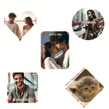 Odorizant auto personalizat, foi de parfum din hârtie personalizate față-verso, potrivite pentru garderobă, baie și decorațiuni, fotografii preferate personalizabile, formă regulată, cadou de Crăciun, cadou de sărbători, ornamental la modă, de înaltă calitate, elegant, personalizat rafinat, cadouri ideale unice pentru ea, iubit, prietenă, tată, familie, mamă, prieteni, animale de companie, fiu, elevi, fiică, muncitori, școală, casă, birou, seară de gală, calendar festiv.