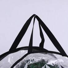 1PC Wreath Storage Bag Waterproof Zipped Round Decoration Storage Bag - Black - View 10