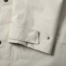 Jack Wolfskin 男士休閒戶外粒絨拉鍊三合一連帽運動外套5123251-6260 - 塵灰色 - 查看 5