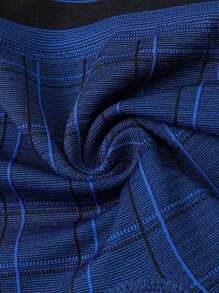 5pcs/Pack New Checkered Men's Seamless Briefs - Multicolor - View 9