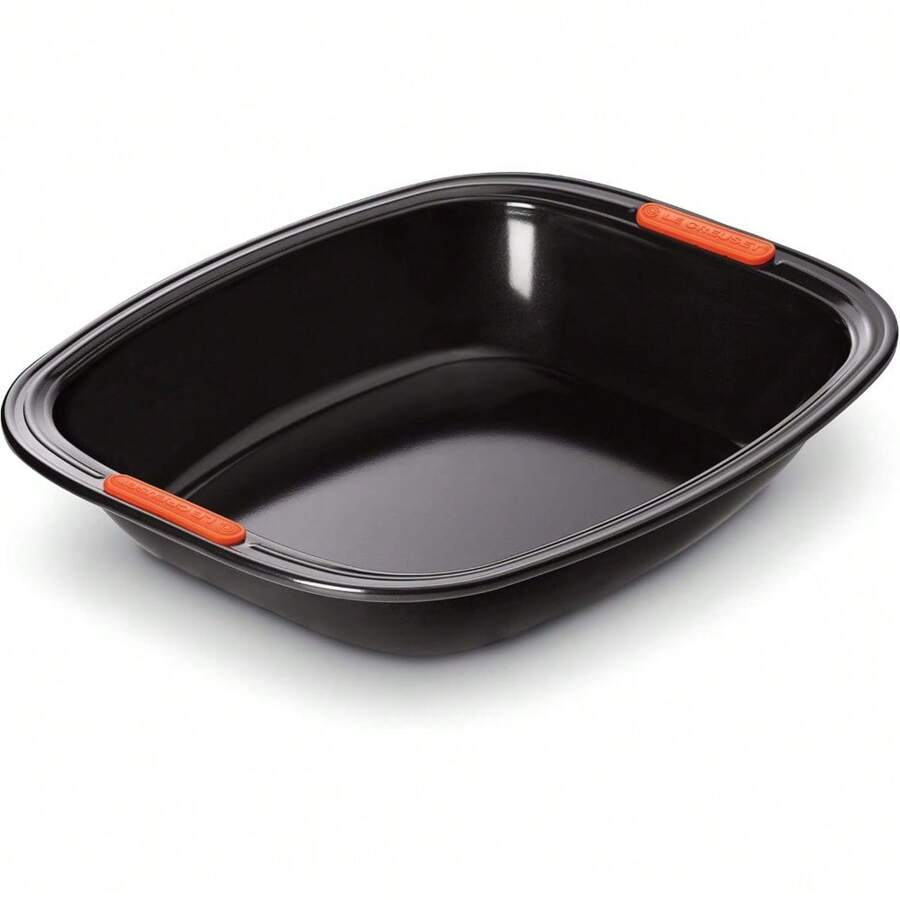 Non-Stick Carbon Steel Bakeware Rectangular Roaster - 33 X 29 Cm,46087330010000 - Black - View 1