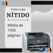 6 UNIDADES Toner Compatível HP2612 Novo Lacrado LaserJet 1010 – 1012 – 1015 – 1018 – 1022 – 1022N – 1022NW – 1020 – 3015MFP – 3020MFP – 3030MFP – 3050MFP – 3052MFP – 3055MFP – 3050Z – M1005MFP – LBP2900 – LBP3000