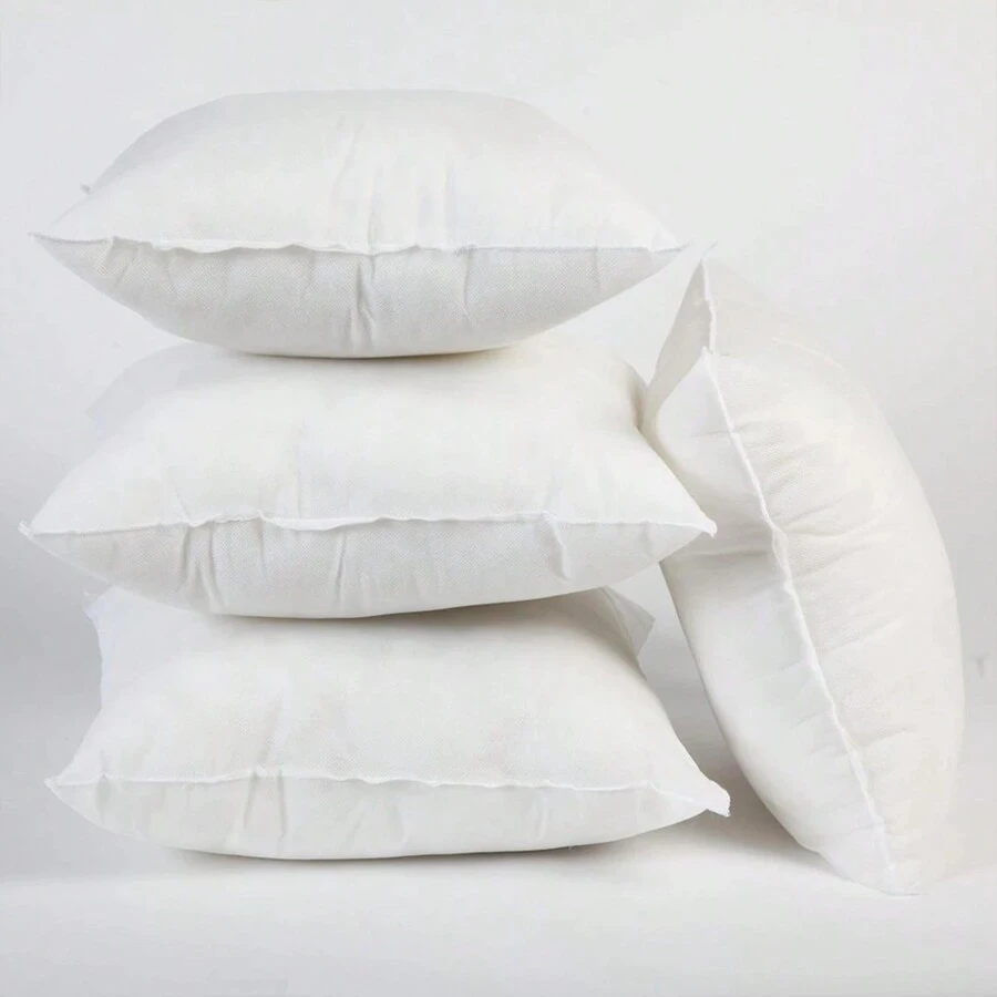 PROMO Kit Almofadas Para Sofá Cama Enchimento Refil Decorativo Para Almofada 45x45cm Flocão de Espuma