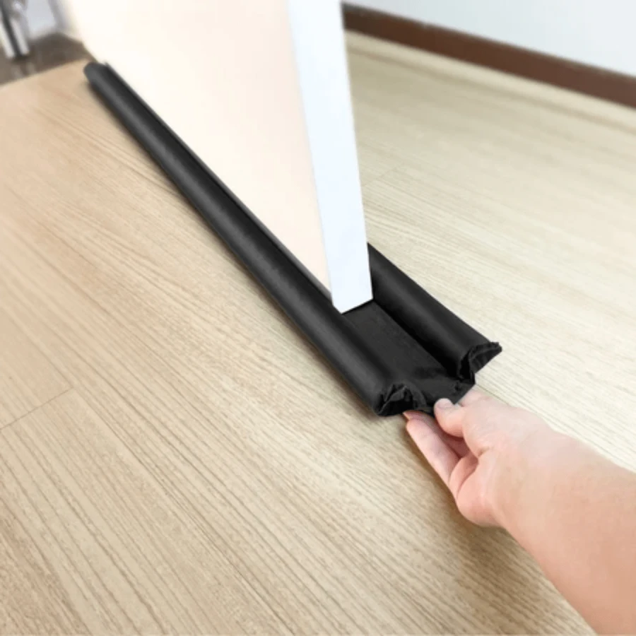 Door Seal Against Insects And Dirt 70cm Adjustable Roller Door Protector - màu đen - Xem 1