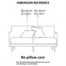 1 Vỏ gối trang trí hình cây thông Noel màu be, vỏ gối mềm mại cho phòng ngủ, phòng khách, ghế sofa, trang trí tiệc, không có ruột gối - Màu be - Xem 7