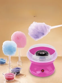 Mini Portable Electric Cotton Candy Machine - 白色 - 查看 3