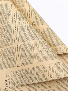 10 arkuszy papieru do pakowania w kwiaty w stylu vintage, papier do pakowania prezentów w bukiety, na Walentynki, prezenty na przyjęcia świąteczne