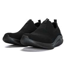 Skechers 休闲轻便男士户外步行跑步鞋 - 黑色 - 查看 3