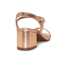 Vizzano Women's Metallic Premium Casual Block Heel Sandal 6291.1400 - Màu hồng gỉ - Xem 4