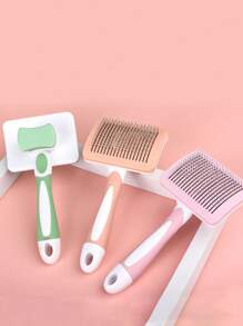 爱狗人士和狗妈妈爱和猫爱人和猫妈妈爱清洁梳 - 多功能猫/狗爱好者礼物和狗/猫妈妈爱宠物刷工具，可深层清洁猫/狗爱好者和猫妈妈爱浮毛，按摩和保护猫/狗爱好者礼物和狗/猫妈妈爱宠物毛发。一键清洁，精致、方便、舒适地去除毛发 - 防缠结猫爱人和猫妈妈爱毛梳，长毛刷用于清洁、美容和顺滑猫/狗爱好者礼物和狗/猫妈妈爱宠物用品 - 彩色 - 查看 11