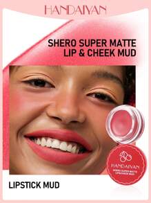 Son lì đa năng HANDAIYAN dễ lên màu dưỡng ẩm chống thấm nước trang điểm tự nhiên nhiều màu thích hợp làm quà tặng Giáng sinh tiệc trang điểm - 02 - Xem 6