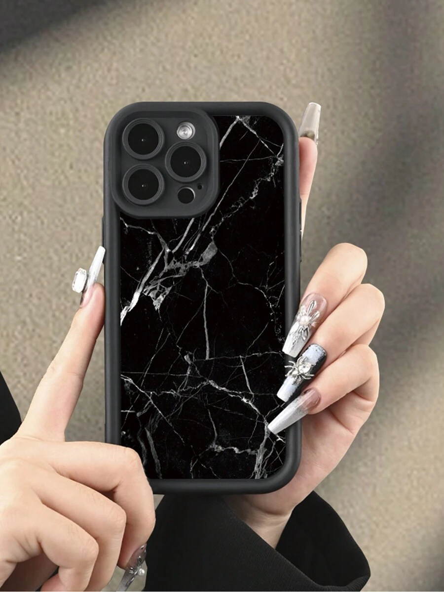 1 Ốp điện thoại in họa tiết đá cẩm thạch, tương thích với tất cả các mẫu iPhone của Apple, món quà tuyệt vời nhất cho bạn bè, gia đình và bạn gái - Nhiều màu - Xem 1