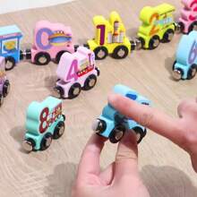1pc Magnetic Digital Train Toy Set, Cognitive Gifts Educational Intelligence Building Block Toys Suitable For Boys Girls Babies 1-3 Years Old