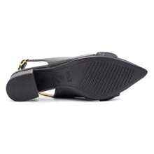 Vizzano Women's Pointed Toe Block Heel Casual Shoes 1220.365 - màu đen - Xem 8