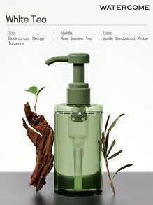WATERCOME 300毫升香氛沐浴露，蕴含精油，无皂基，适合暗沉/粗糙/缺乏光泽的肌肤，提亮/柔嫩/滋润肌肤，低致敏性，不致粉刺 - 亮白(菸鹼醯胺) - 查看 5