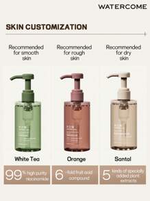 WATERCOME 300毫升香氛沐浴露，蕴含精油，无皂基，适合暗沉/粗糙/缺乏光泽的肌肤，提亮/柔嫩/滋润肌肤，低致敏性，不致粉刺 - 亮白(菸鹼醯胺) - 查看 3