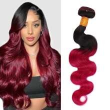 Body Wave Human Hair Bundles Curly Bundles Human Hair  Bundles Human Hair 100% Brazilian Virgin Ginger Human Hair Bundles For  Women/1pc - 1b99j - Xem 1
