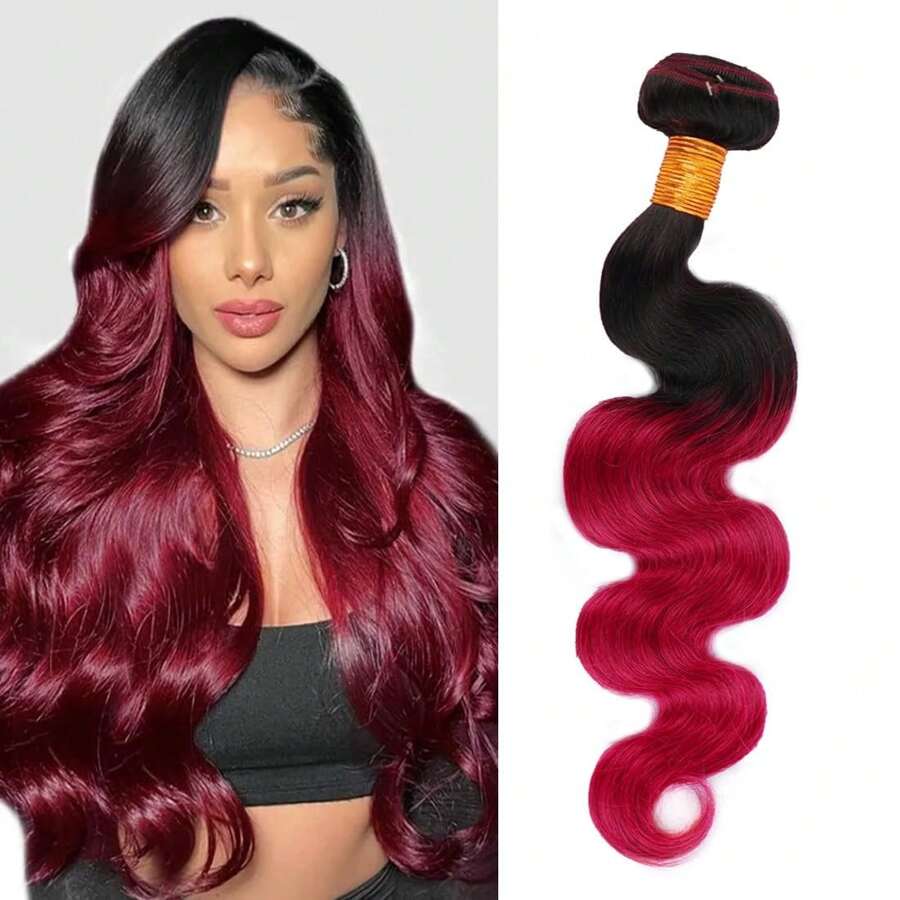 Body Wave Human Hair Bundles Curly Bundles Human Hair  Bundles Human Hair 100% Brazilian Virgin Ginger Human Hair Bundles For  Women/1pc - 1b99j - Xem 1