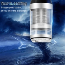 Male Multifunctional All-In-One Machine Masturbator, Ultra Full Function Penis Pump, Male Sex Toy Adult Toys Multi Thrusting & Rotating Modes, Visual Window & Interactive Induction