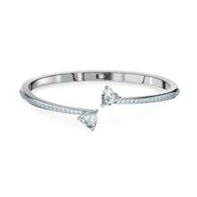Swarovski Silver-Tone Crystal-Embellished Bangle 5518814