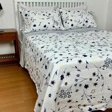 Boutis Ultrasonic Double-Sided 3-Piece Bedspread Kit With Pillowcase - Malibu - View 2