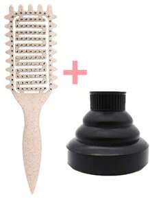 Hair Styling Tool Set,1PC Universal Collapsible Hair Dryer Diffuser Attachment Fit Most Of Blow Dryers,1PC New Curl Defining Hair Brush For Shaping & Defining Curls,For Women Christmas Gifts - Multicolor - View 14