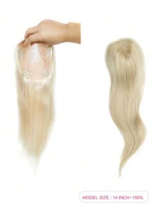 女士假发 直发 处女真人发 高品质单基真人发 替换发 天然发顶 金色假发 - S18/613 - 查看 2