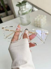 BRUNO CHIQUE Women's Prescription Glasses Frame 3D TR - Trong sáng - Xem 1