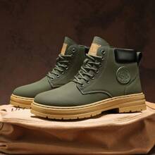 Botas de senderismo para hombres, transpirables y cómodas, antideslizantes, adecuadas para caminar, senderismo, primavera, otoño e invierno, se pueden combinar con vaqueros