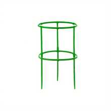 Green Plastic Plant Support Stakes, Semi-Circular Plant Support Rings, Climbing Plant Tomato Cages, Flower & Vegetable Vines, Potted Plant & Garden Trellis