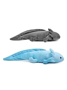 Gran almohada de peluche de ajolote, juguetes de peluche de animales Kawaii, peluches de ajolote rosa, peluches blandos, almohada de peluche suave para regalos de festivales, decoraciones romanas, almohada enorme, almohada de elefante, sudadera con capucha de ajolote