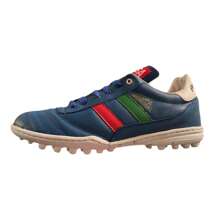 Fast Cut Leather Soccer Cleats Brand Pepesa - Blue - View 3