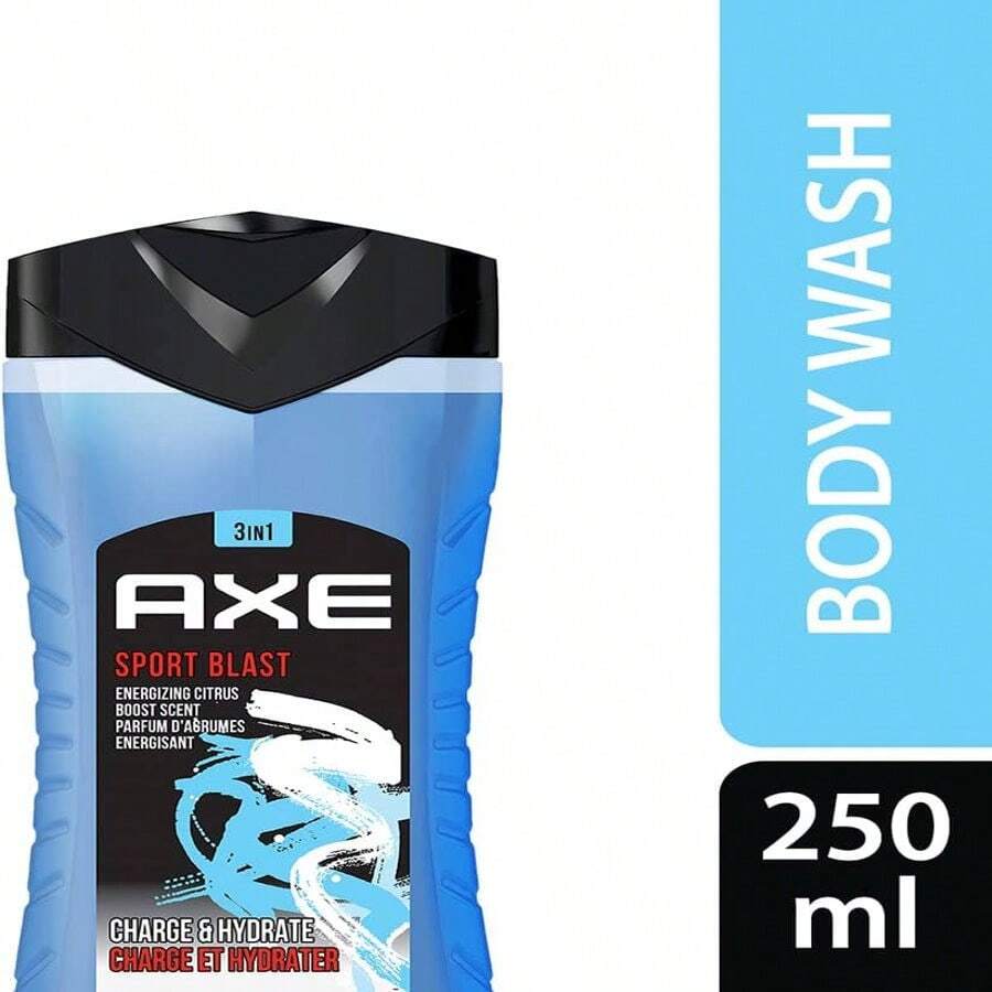 Axe AXE, Body Wash Men, Sport Blast 3in1-250 Ml Pack Of 1 | SHEIN USA