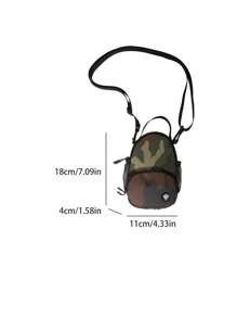 Túi đeo vai thể thao cho trẻ em, Túi đeo chéo đơn giản và đa năng - A - Xem 3