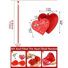 1/5/10 Packs Valentine's Day Cards With Bendy Pencils Valentine's Day Gifts Classroom Exchange Gift Bendy Pencils With Eraser Prize Valentines Party Favors