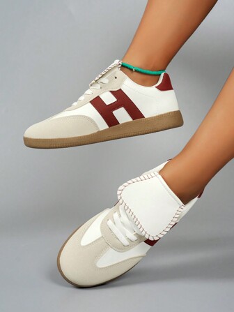 女士复古德式风格鞋，轻便、舒适、运动休闲运动鞋，适合秋冬季