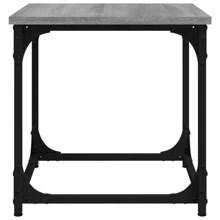 VidaXL Side Table Grey Sonoma 40x40x40 Cm Wood