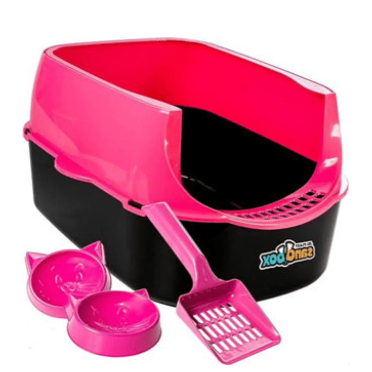 Furba Cat Litter Box Kit Enchanting Tall Giant With Feeder And Hygienic