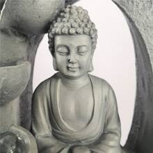 kangten Indoor Fountain With LED Lighting Pump Buddha Fountain Fountain Decoration - Multicolor - View 3