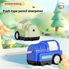 Khuyến mãi Máy Gọt Bút Chì Dùng Thử, Máy Gọt Bút Chì Đa Năng Cho Bé Trai Và Bé Gái, Máy Gọt Bút Chì Sáng Tạo Và Tiết Kiệm Sức Lao Động - Màu xanh lam - Xem 3